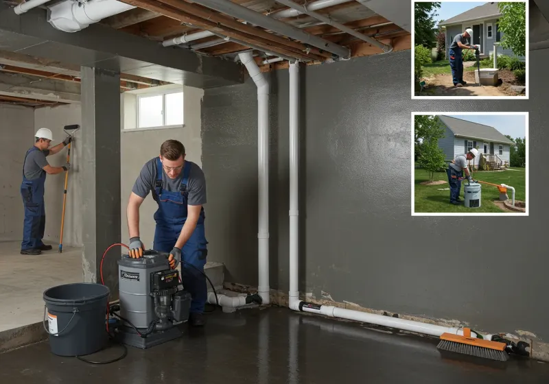 Basement Waterproofing and Flood Prevention process in Lake Waccamaw, NC